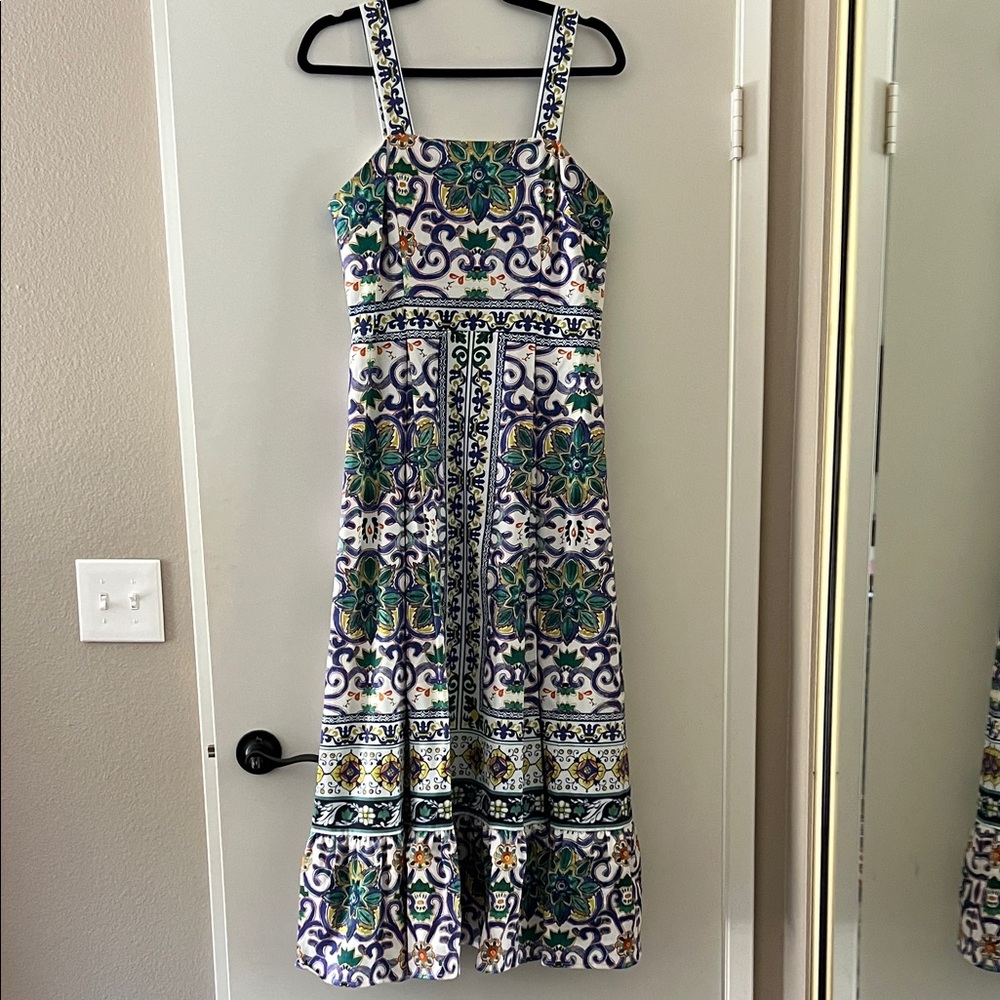 ANTONIO MELANI Multicolor Patterned Maxi Dress